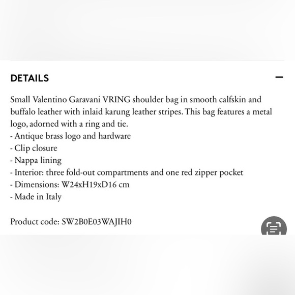 NWT Valentino Garavani Shoulder Bag - Picture 14 of 14